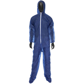 PIP 3584 SBP Coverall With Hood & Boot - Case of 25 - Navy