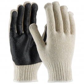 PIP 36-110PC-BK Seamless Knit Cotton/Polyester Gloves - PVC Palm Coating - Regular Weight