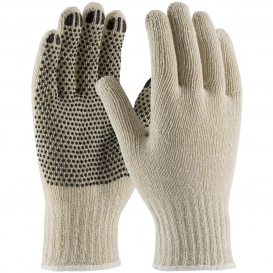 PIP 36-110PD FingerNails Seamless Knit Cotton/Polyester Gloves - PVC Dotted Grip - Regular Weight