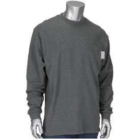 PIP 385-FRLS AR/FR Dual Certified Long Sleeve T-Shirt - 10.6 cal/cm2