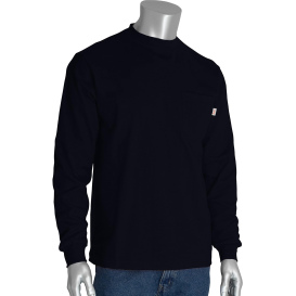 PIP 385-FRLS AR/FR Dual Certified Long Sleeve T-Shirt - 10.6 cal/cm2