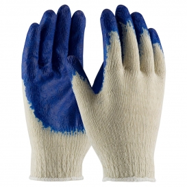 PIP 39-C120 Seamless Knit Cotton/Polyester Gloves with Latex Coated Smooth Grip - Economy Grade