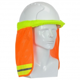 PIP 396-700FR FR Treated Hard Hat Neck Shade - Orange