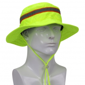 PIP 396-EZ450 EZ-Cool Evaporative Cooling Ranger Hat - Hi-Vis Lime Yellow