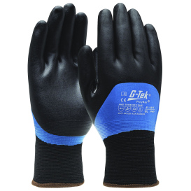 PIP 41-1417 G-Tek PolyKor Blend Seamless Knit Double-Dipped Nitrile Gloves