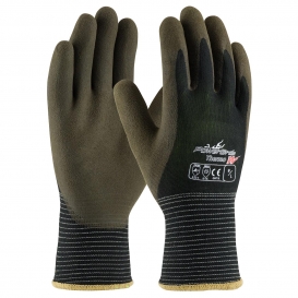 PIP 41-1430 PowerGrab Thermo Seamless Knit Nylon Gloves with Acrylic Liner - Latex MicroFinish Grip