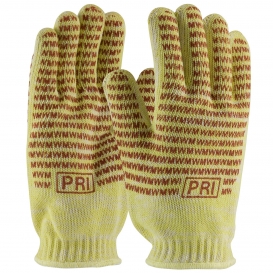 PIP 43-552 Kevlar/Cotton Seamless Knit Hot Mill Gloves with Cotton Liner - Double-Sided EverGrip Nitrile Coating - 24 oz.