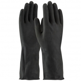 PIP 48-L300K Assurance Unsupported Latex Gloves - Industrial Flock Lined with Raised Diamond Grip - 28 Mil