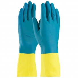 PIP 52-3670 Assurance Unsupported Neoprene/Latex Gloves - Flock Lined with Raised Diamond Grip - 28 Mil