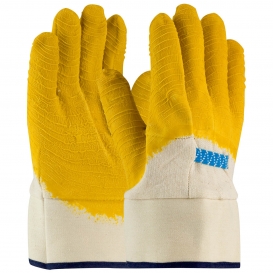 PIP 55-3273 Armor Latex Coated Gloves with Jersey Liner and Crinkle Finish - Plasticized Safety Cuff