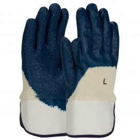 PIP 56-3145 ArmorGrip Nitrile Dipped Gloves with Terry Cloth Liner and Heavy Weight Palm