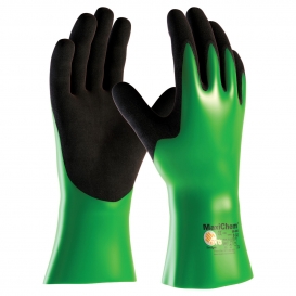 PIP 56-630 MaxiChem Nitrile Blend Coated Gloves - Nylon/Lycra Liner - Non Slip Grip - 12\