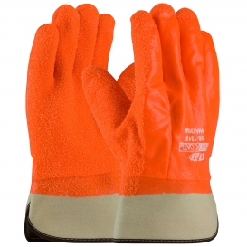 PIP 58-7315 ProCoat Insulated PVC Dipped Gloves with Crystal Grip - Safety Cuff
