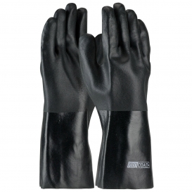 PIP 58-8040DD ProCoat PVC Dipped Gloves with Jersey Liner and Rough Acid Finish - 14\