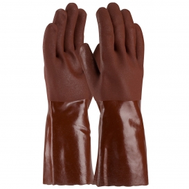 PIP 58-8414R ProCoat PVC Dipped Gloves with Jersey Liner and Premium Sandy Finish - 14\