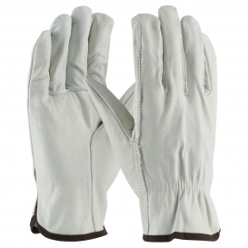 PIP 68-103 Regular Grade Top Grain Cowhide Leather Drivers Gloves - Straight Thumb