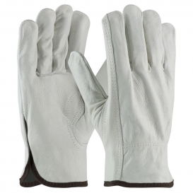 PIP 68-163 Regular Grade Top Grain Cowhide Leather Drivers Gloves - Keystone Thumb