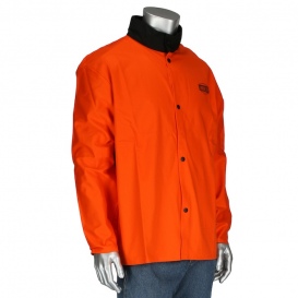 PIP 7050 Ironcat FR Treated Cotton Sateen Jacket - Orange