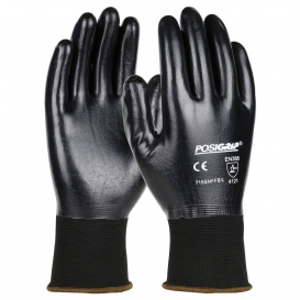 PIP 715SNFFB G-Tek PosiGrip Seamless Knit Nylon Gloves - Nitrile Coated Smooth Grip on Full Hand
