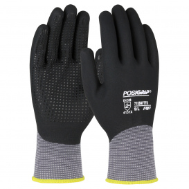 PIP 715SNFTFD PosiGrip Seamless Knit Nylon Gloves - Nitrile Coated Foam Grip on Full Hand