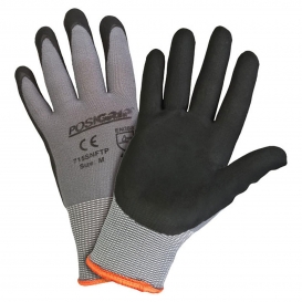 gloves nitrile coated