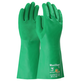 PIP 76-830 MaxiChem Nitrile Blend Coated Gloves - Nylon/Elastane Liner - Non-Slip Grip - 14\