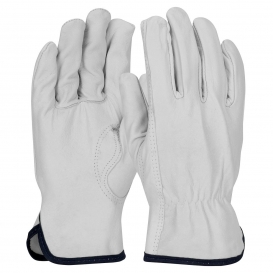 PIP 77-3600 Top Grain Goatskin Leather Drivers Gloves with White Thermal Liner - Keystone Thumb