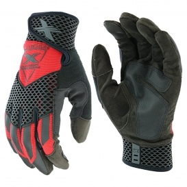 PIP 89303 West Chester Extreme Work Knuckle KnoX Gloves - Red