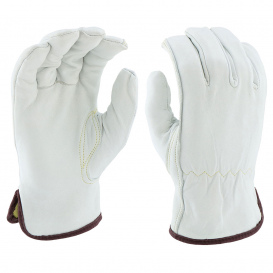 PIP 9110 Economy Top Grain Sheepskin Leather Drivers Gloves with Aramid Blended Lining