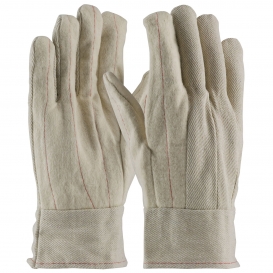 PIP 92-918BTO Cotton Canvas Double Palm Gloves with Nap-in Finish - Band Top