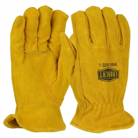 PIP 9405 Ironcat Split Cowhide Leather Drivers Gloves - Keystone Thumb