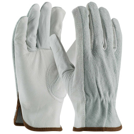 PIP 993K Top Grain Cowhide Leather Driver Gloves - Natural