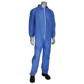 PIP BC3852 SMS Coverall with Elastic Wrist & Ankle - Blue