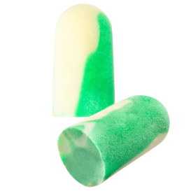 PIP BSF-1B Mega Bullet BioSoft Uncorded Foam Ear Plug - NRR 32 - Multi