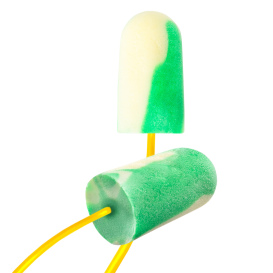 PIP BSF-30 Mega Bullet BioSoft Corded Foam Ear Plug - NRR 32 - Multi