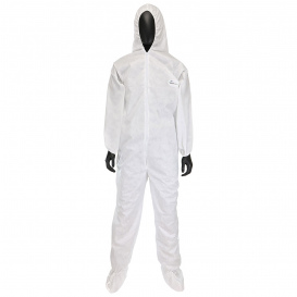 PIP C3809 PosiWear M3 Coveralls with Hood & Boots - Case of 25
