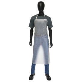 PIP UC-12 Vinyl Raw Edge Apron - Clear