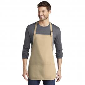 A510 Port Authority Medium-Length Apron with Pouch Pockets 