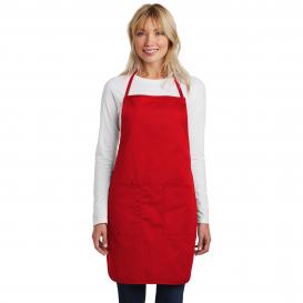 Port Authority A520 Full Length Apron - Red