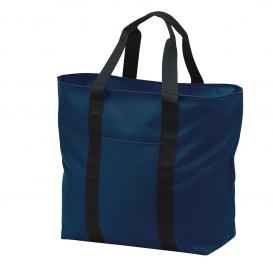 Port Authority B5000 All Purpose Tote - Navy/Black