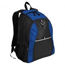 Port Authority BG1020 Improved Contrast Honeycomb Backpack - Twilight Blue/Black