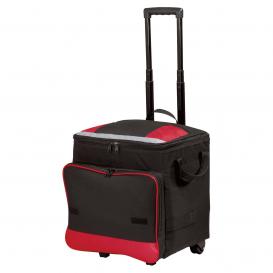 Port Authority BG119 Rolling Cooler - Red