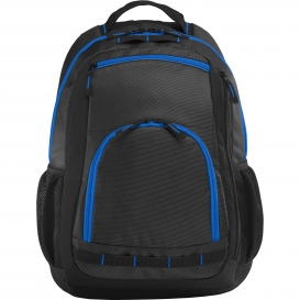 Port Authority BG207 Xtreme Backpack - Dark Grey/Black/Shock Blue
