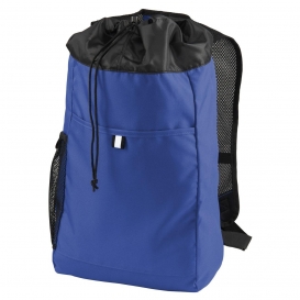 Port Authority BG211 Hybrid Backpack - Royal/Black