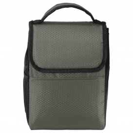 Port Authority BG500 Lunch Bag Cooler - Grey/Black