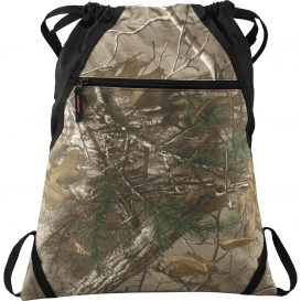 Port Authority BG617C Outdoor Cinch Pack - Realtree Xtra/Black