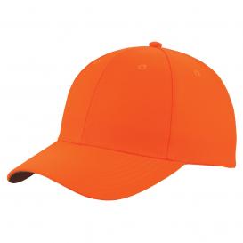 Port Authority C806 Solid Enhanced Visibility Cap - Safety Orange