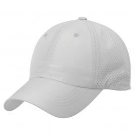 Port Authority C821 Perforated Cap - White