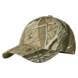 Port Authority C871 Pro Camouflage Series Garment-Washed Cap - Realtree Hardwoods