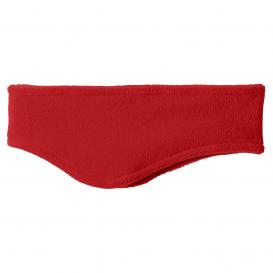 Port Authority C910 R-Tek Stretch Fleece Headband - Red